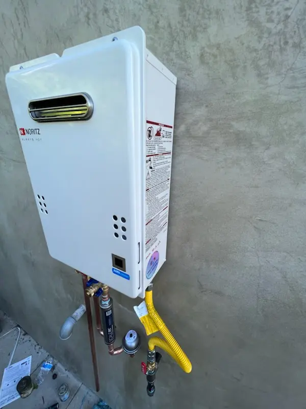 Tankless water heater installation for Palmetto Bay homes